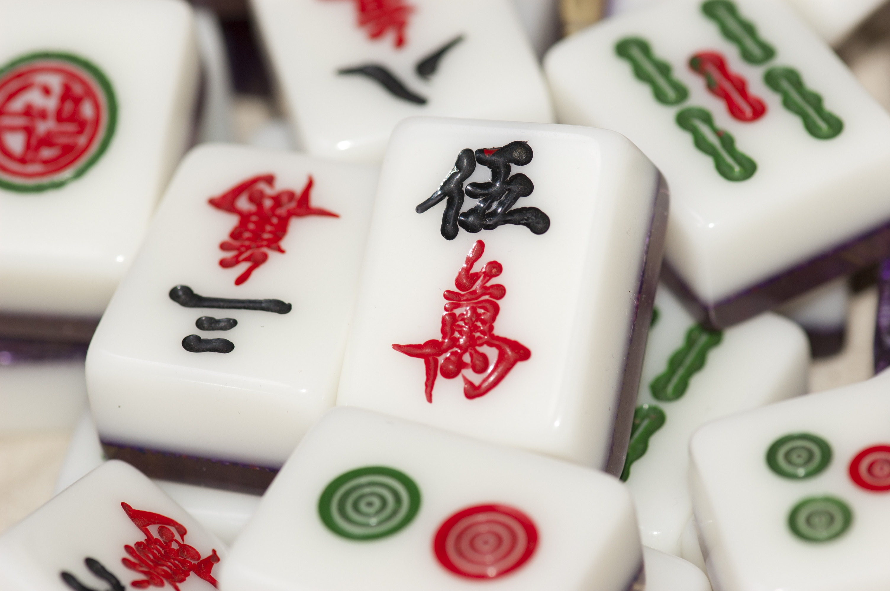 Рунический маджонг. Mahjong Wallpaper.