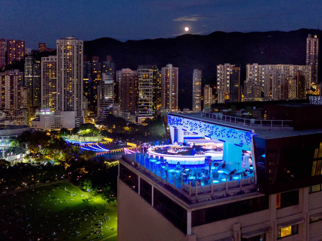 SKYE rooftop bar